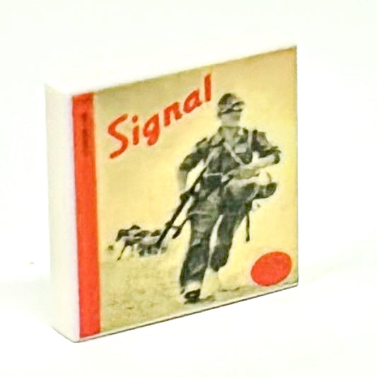 WW2 German Signal Magazine Afrika Korp soldier