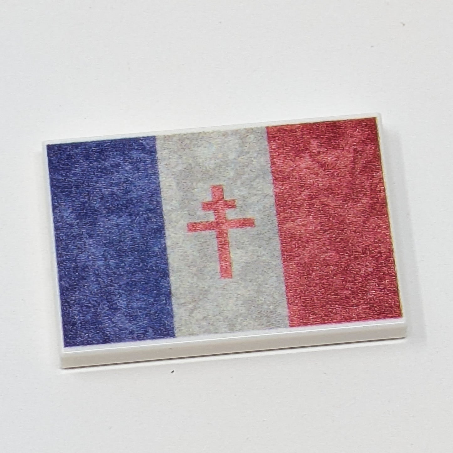 French Resistance Flag - 2x3 Tile