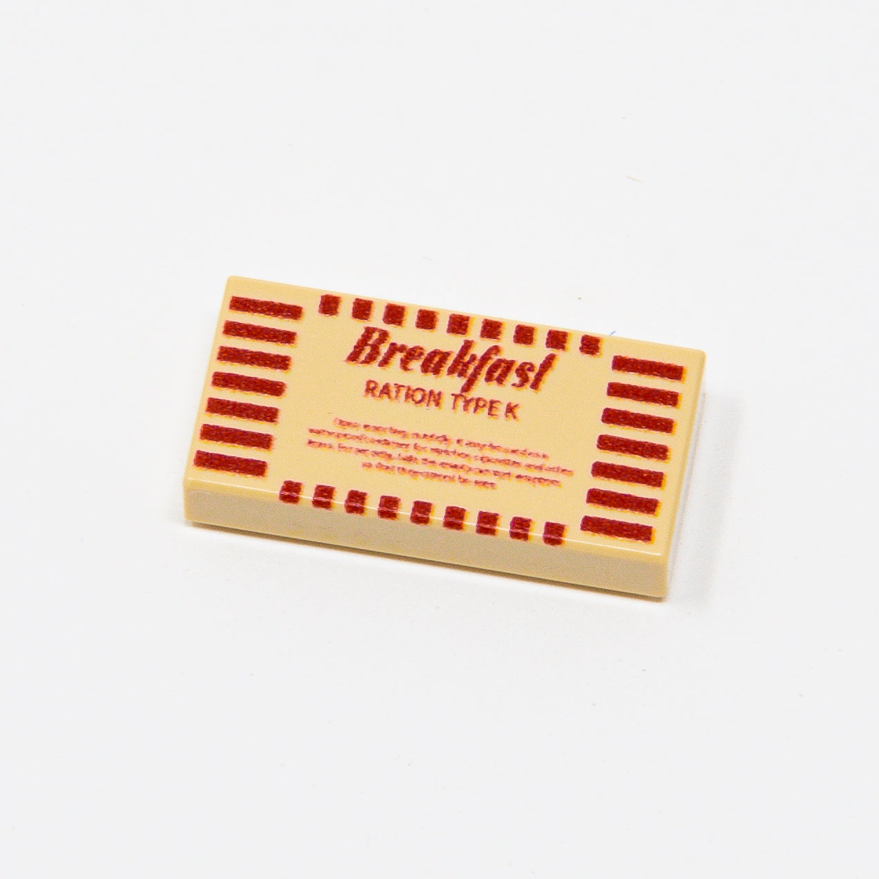 WW2 US Breakfast K Ration Late War 1x2