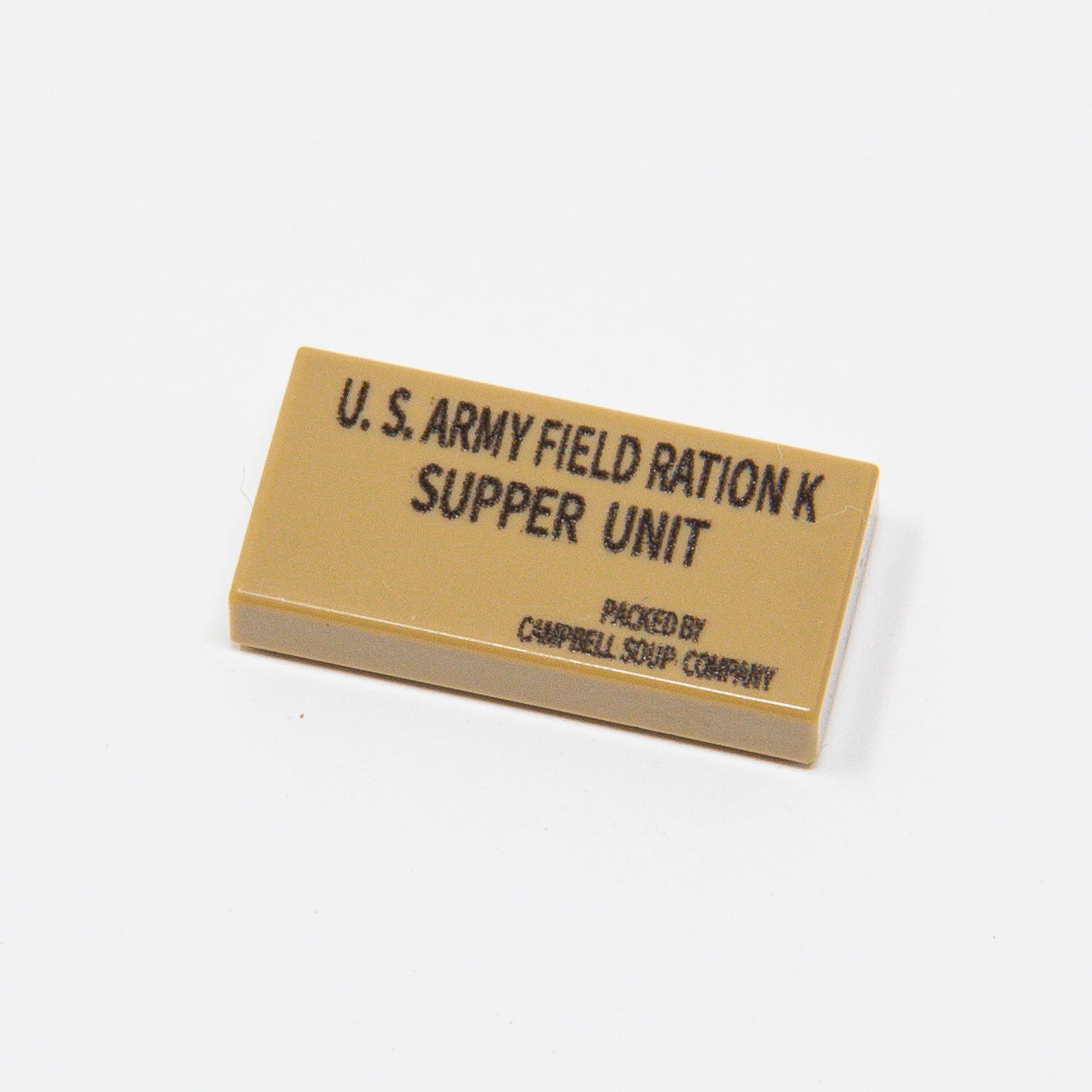 Lego K Ration WW2 US Supper K Ration Early War 1x2 – Panzer Bricklabs