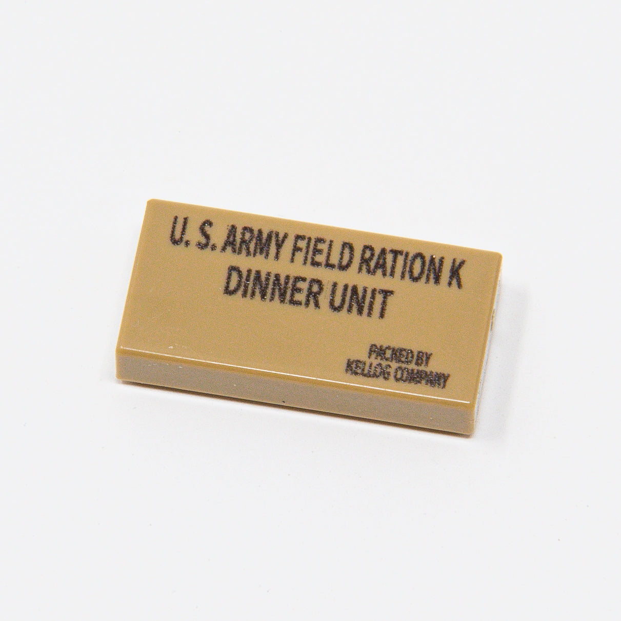 Lego K Ration WW2 US Dinner K Ration Early War 1x2 – Panzer Bricklabs
