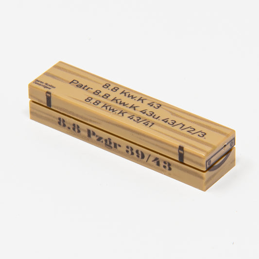 WW2 8.8 cm KwK 43/PaK 43 L/71 Printed Ammunition Crate
