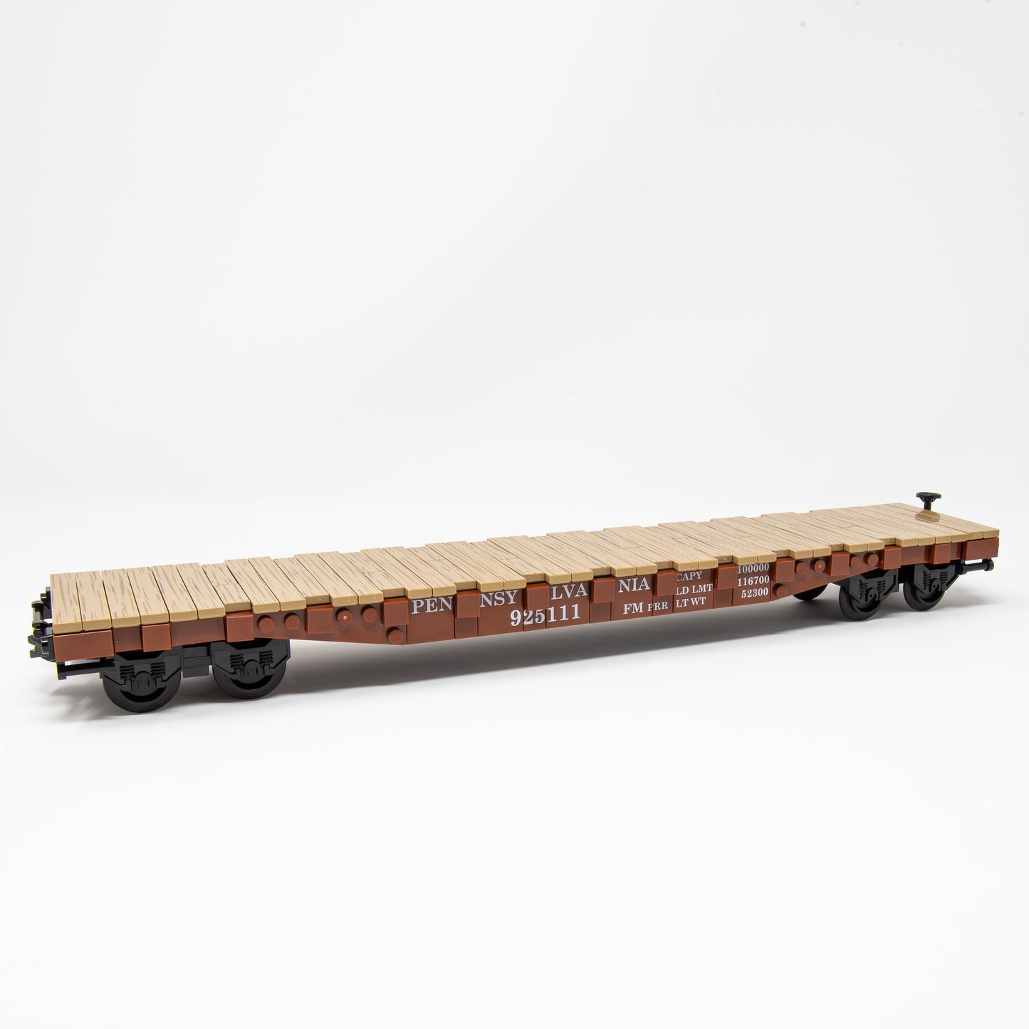 AAR 53'-6" Flat Car - Pennsylvania 925111 | 1:45 Scale.