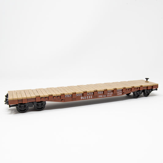 AAR 53'-6" Flat Car - Pennsylvania 925111 | 1:45 Scale.