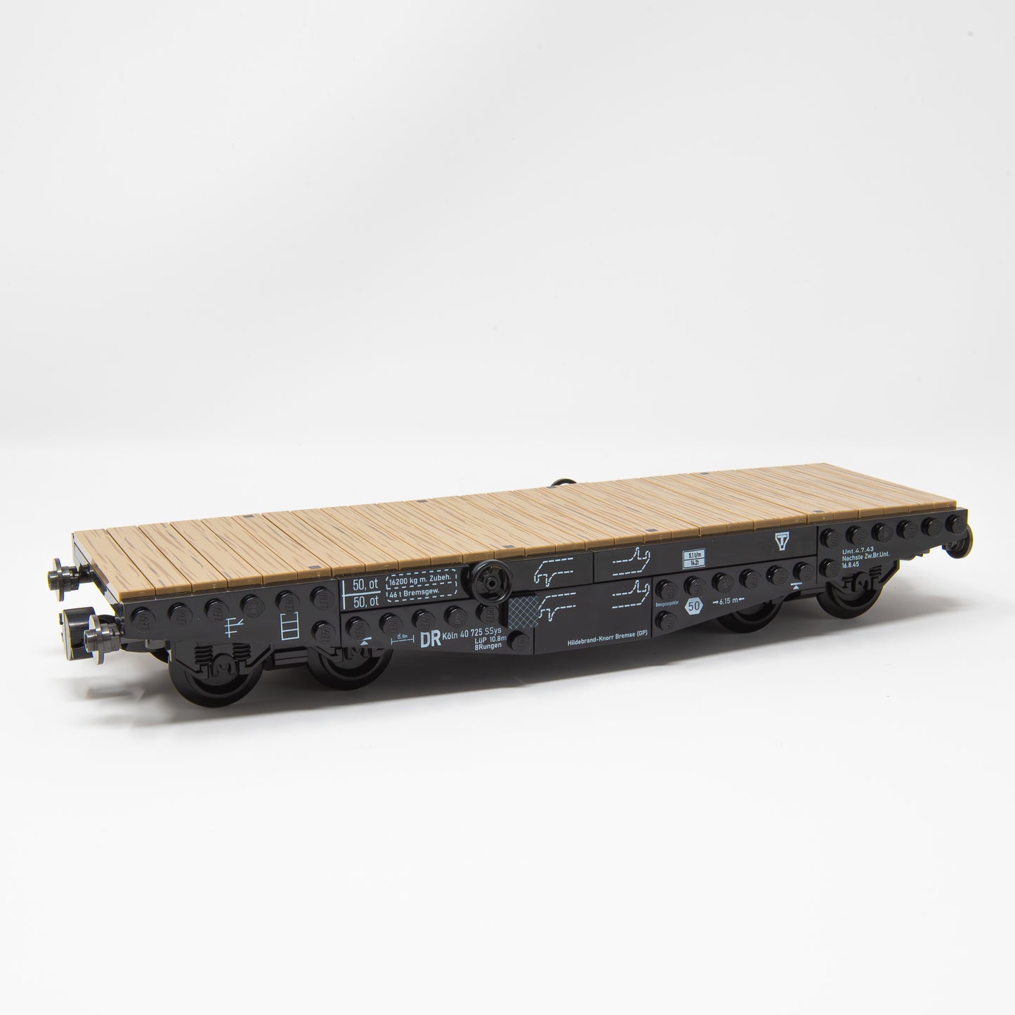 50 Ton Type SSys Köln Flatcar - MAN | 1:45 Scale.