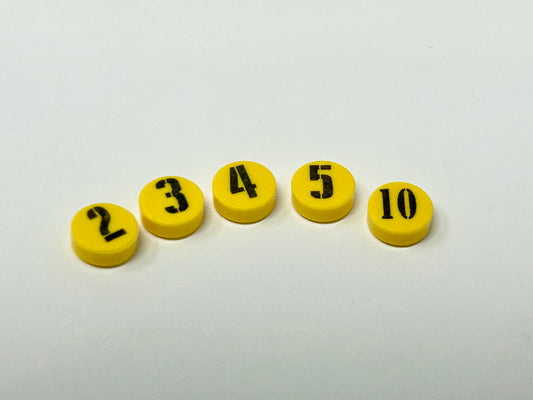 Allied vehicle bridge weight markers (Bridge plates)
