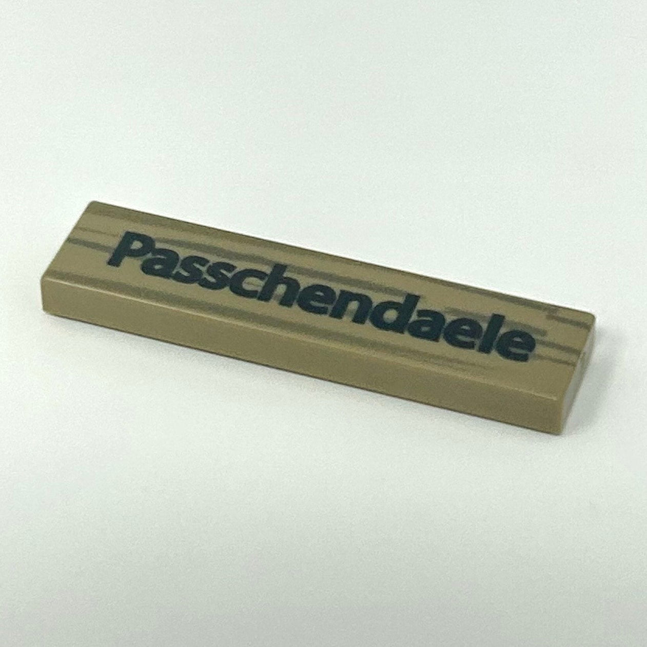 WW1 Sign Passchendaele – Panzer Bricklabs
