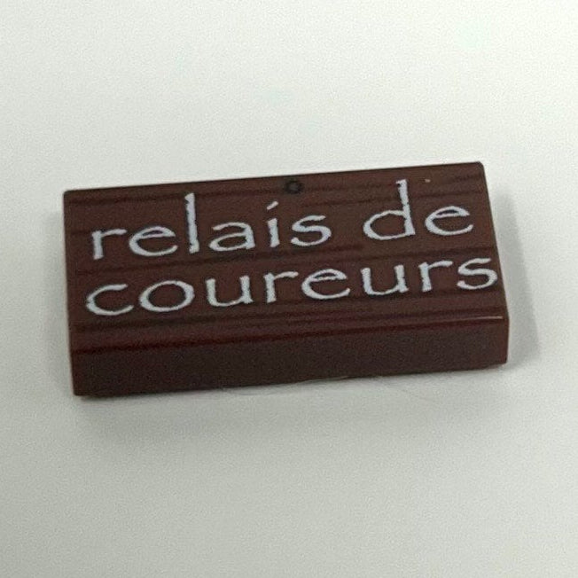 WW1 French Sign Relais De Coureurs. (Courier Relay)